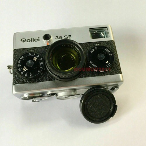 Yellow Panchromatic Filter Lens for Rollei 35 35TE 40/3.5 35S 35SE 40/2.8 w/ Cap - Picture 11 of 13