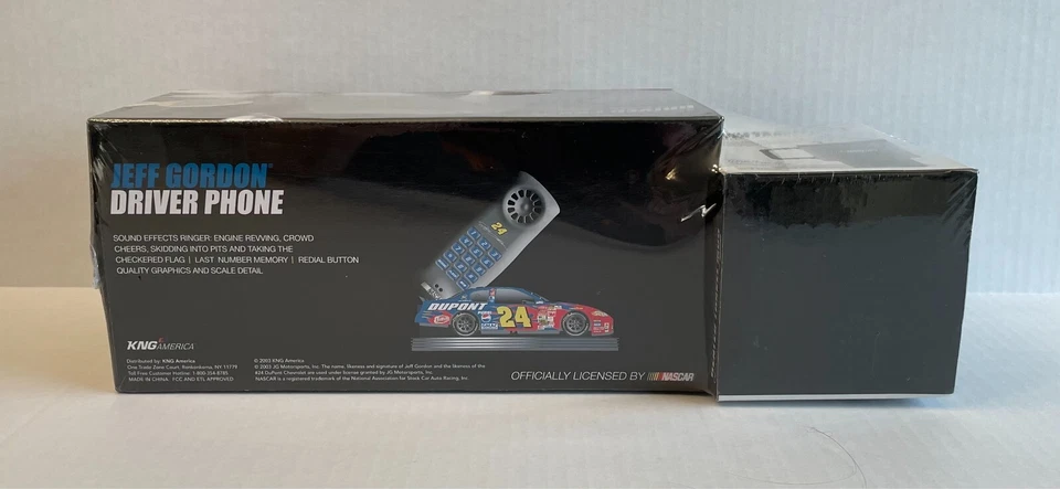 NASCAR Jeff Gordon Driver Teléfono Edición Coleccionista Sellado con Taza de Viaje Bonus Foto 3 de 3