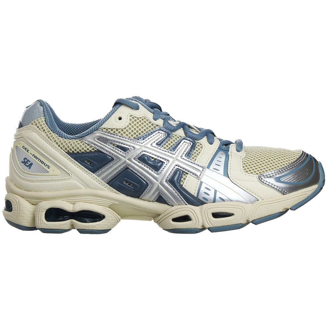 Asics Wind and Sea x Gel-Nimbus 9 Mens Beige Trainers | eBay UK
