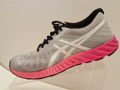 Asics FuzeX Lyte Womens Running Training Shoes Sneakers T670N Gray Pink  Size