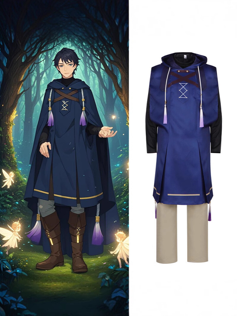 Cosplay Secretos de la Bruja Silenciosa Louis Miller Disfraces Halloween Fiesta Trajes