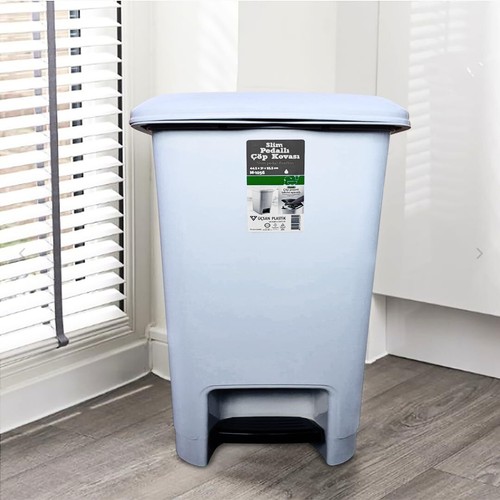 Pedal Bin With Lid Rubbish Waste Garbage Recycling Trash Dust Bin Kitchen Indoor - Picture 32 of 43