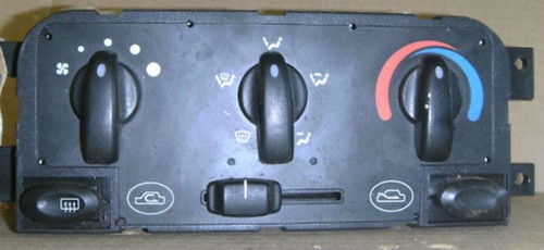 PANEL DE CONTROL CALENTADOR SIN AIRE ACONDICIONADO DAEWOO MATIZ 1998-2004 - Imagen 6 de 6