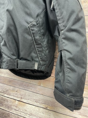 Woman’s black Cortech Armor motorcycle jacket Harley Davidson liner Medium - Picture 5 of 12