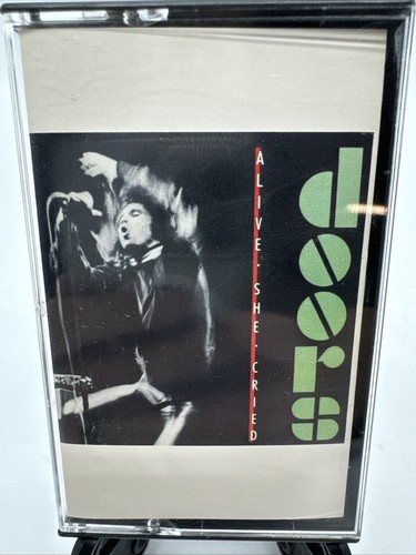 Lot 2 THE DOORS Audio Cassette Tape L.A. Woman Alive, She Cried Rock Elektra EUC - Picture 12 of 17