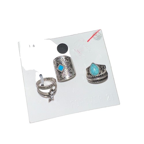 Lot De Bagues Fantaisie Rue21 Taille 6-8 Couleur Or – Neuves Avec étiquettes, Parfait Pour Accessoiriser