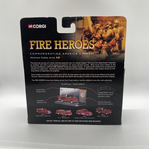 Corgi Fire Heroes 1953 Pontiac Van - Newark FD #CS90014 - Picture 2 of 4