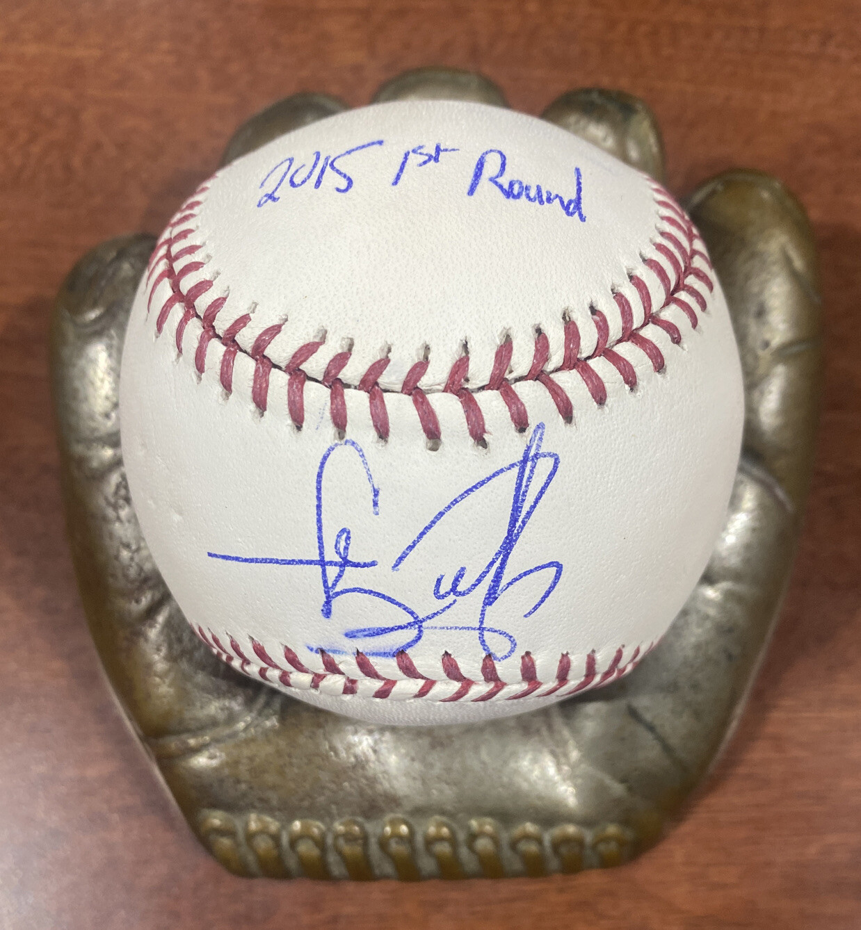 CARSON FULMER SIGNED INSCRIBED “2015 1st Round” OMLB WHITE SOX