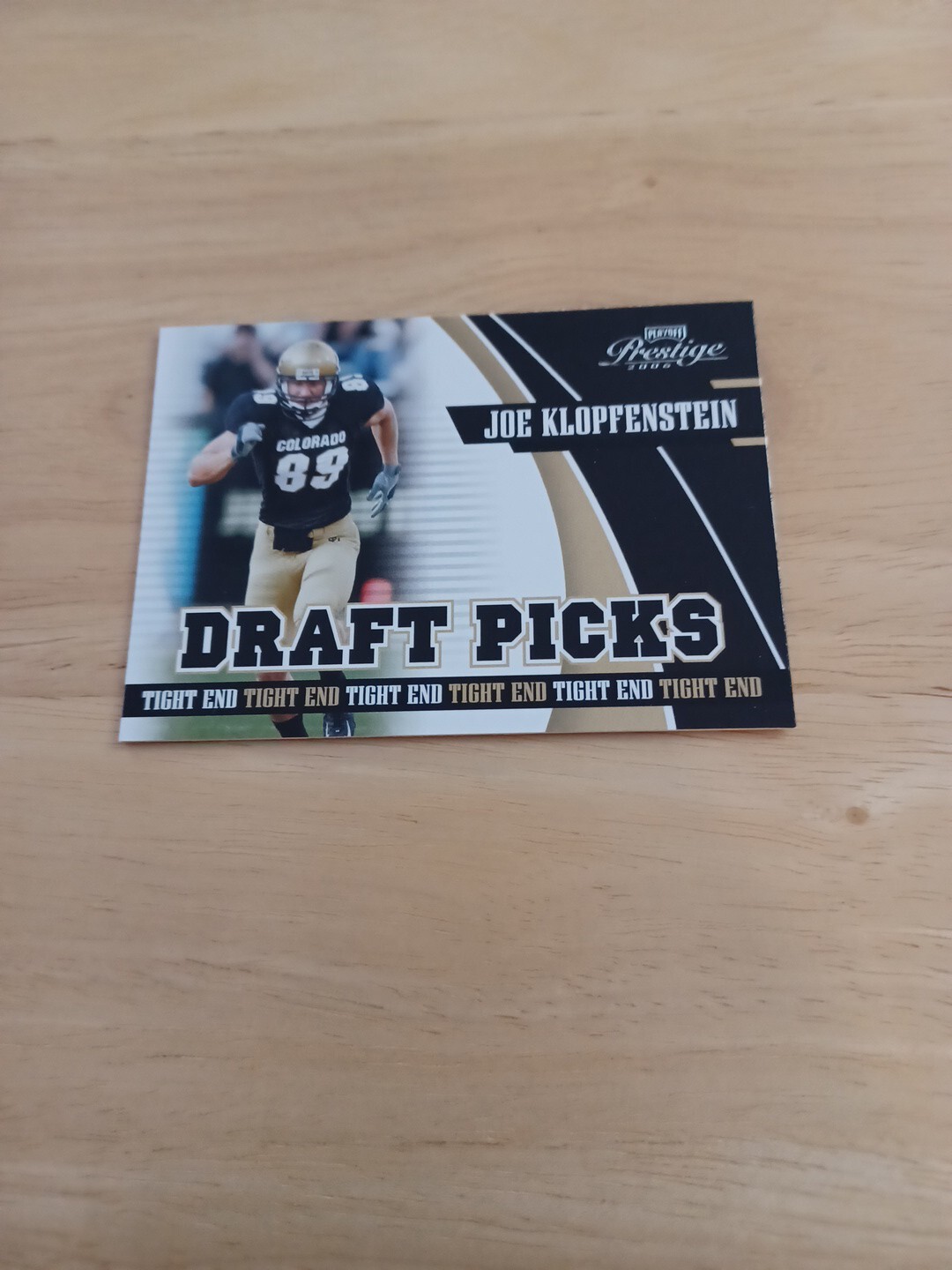 Joe Klopfenstein Playoff Prestige Draft Picks #DP15 Base