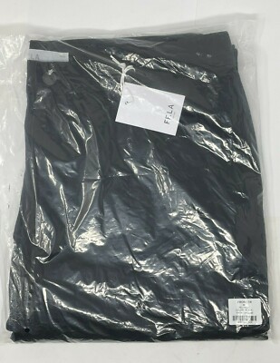 FF.LA Men's Sz 36x32 Frontier Straight Fit Relaxed Pants Zip Fly Black 12402360