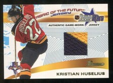 2001-02 Bowman YoungStars Relics #JKH Kristian Huselius 2 Colors !!