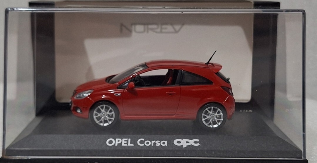 Opel Corsa OPC Red 2006 1:43 Norev 360017 EXTREMELY RARE!! (5) | eBay