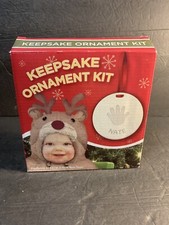 NEW  DOLGENCORP Kids Hand Print Keepsake Ornament Kit Clay