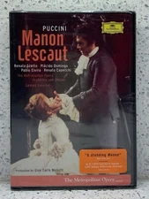 PUCCINI Manon Lescaut (DVD, 2006) Renata SCOTTO Palcido DOMINGO Levine MET