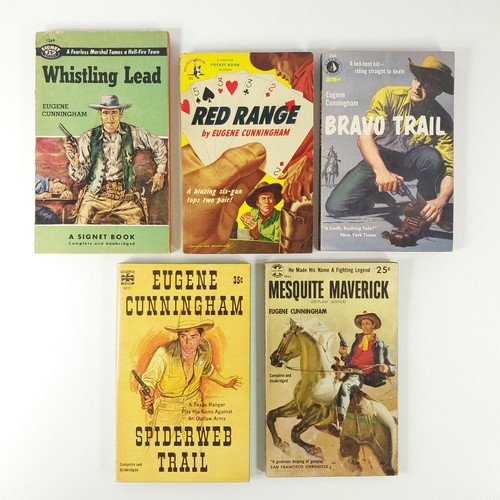 Vintage Posten 13 Eugene Cunningham Cowboy Western Taschenbücher - Bild 5 von 11