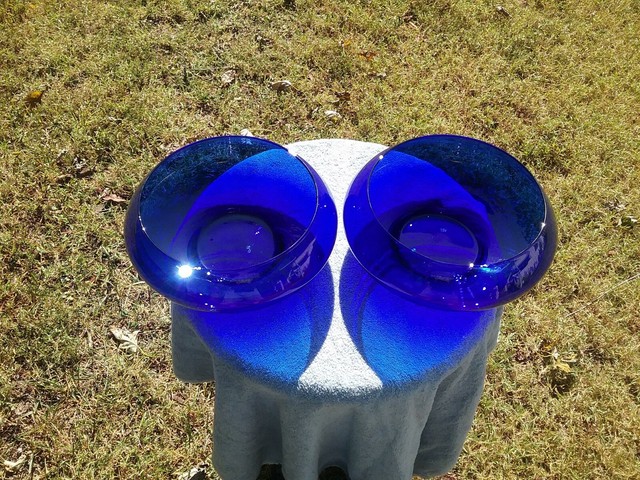 Redi2craft Cobalt Blue Glass Block For Crafting Wedding
