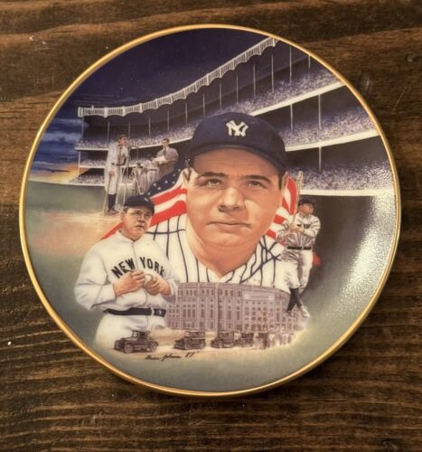 1988 BABE RUTH Sports Impressions Superstar Collector Plate - Picture 1 of 2