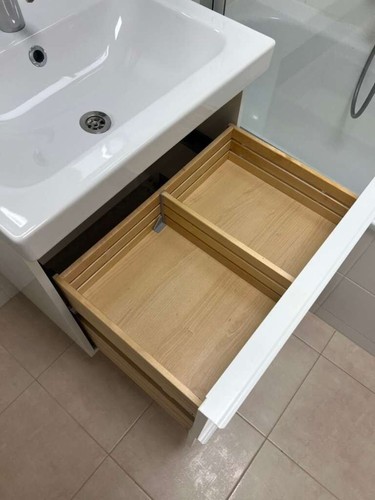 Nuevo en Caja IKEA GODMORGON Tocador de Baño Alto Brillo Blanco 801.955.36 - Imagen 2 de 5