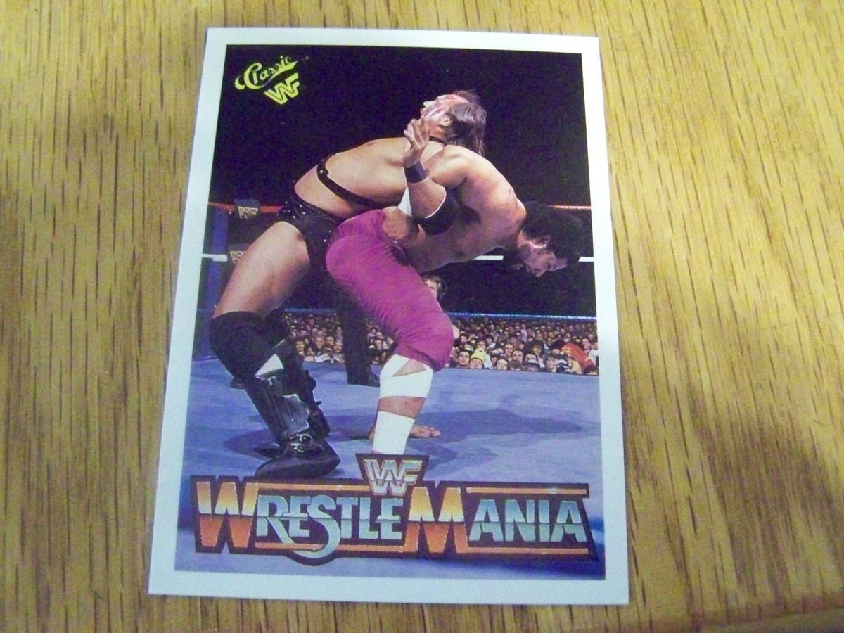 WRESTLE MANIA WWF 1990 CLASSIC WRESTLING CARD # 142 | eBay