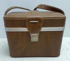 Vintage Camera Case Bag Brown 12" W X 6" D X 9" H