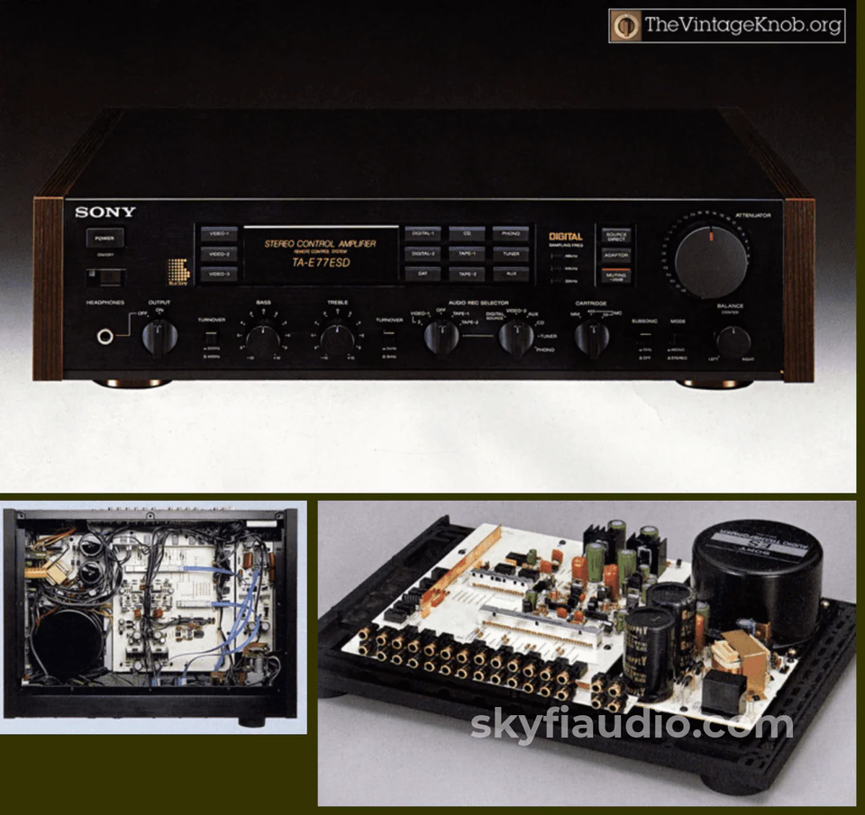 Sony TAE77ESD Vintage Preamp eBay