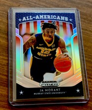 Ja Morant 2019-20 Panini Prizm Draft Picks All-Americans Prizm # 44, Grizzlies