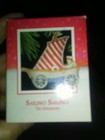 Hallmark Keepsake Tin Ornament 1988 Sailing! Sailing! Nautical Sailboat Holiday — photo 1