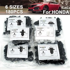 For Honda Civic Accord CR-V 180x Panel Clips Bumper Fender Fastener Push Rivets