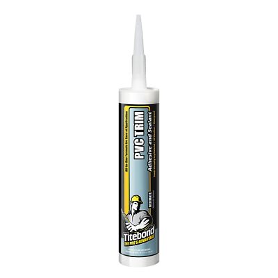 Titebond Ultimate PVC Trim Adhesive and Sealant 9.5 Oz Weatherproof Bonding