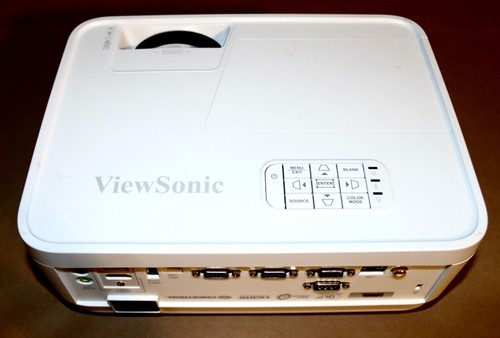 ViewSonic PS600W Short-Throw DLP Projector. Lumens. 27-88 Hours on Lamps - Picture 3 of 11