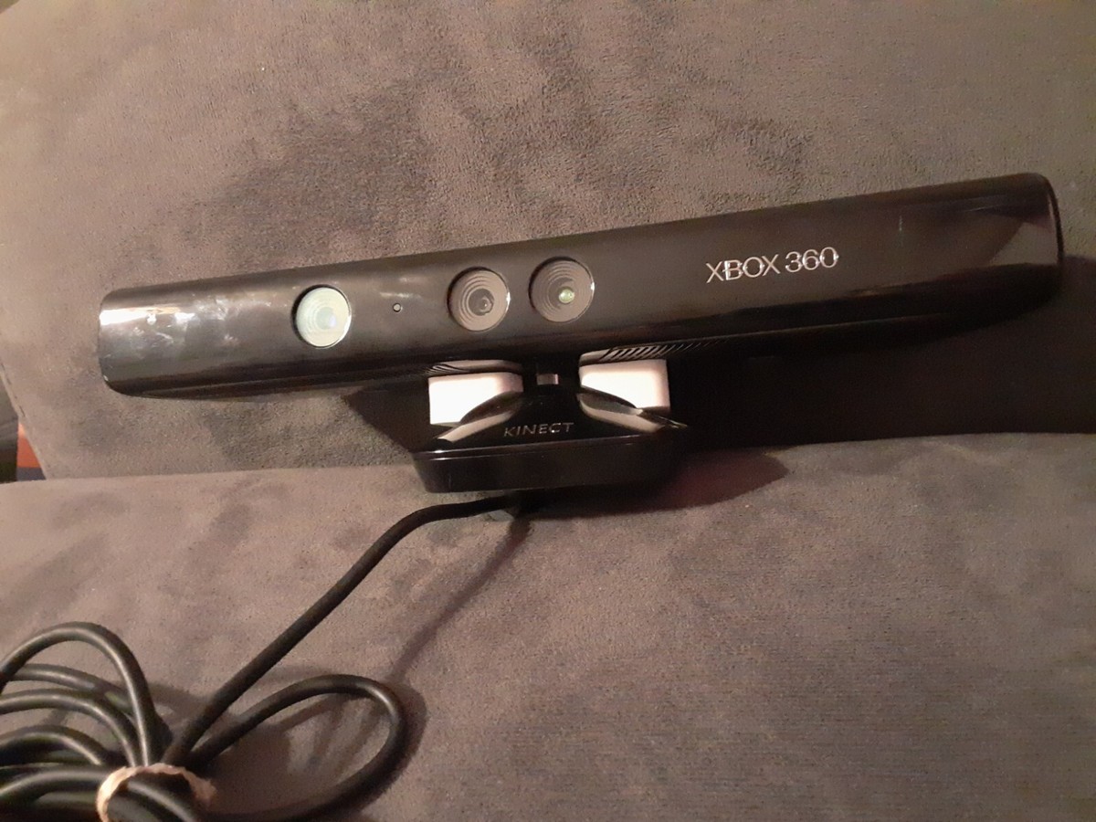 Microsoft XBOX 360 Kinect Sensor Bar Model 1473 Black - Tested! W