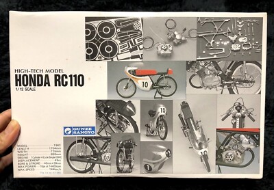 HONDA RC110 1/12モデルキット HONDA RC110 1/12 MODEL KIT | eBay