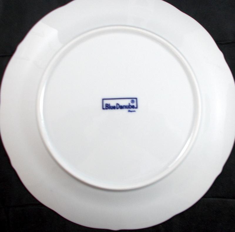 Blue Danube Japan Dinner Plate Rectangular Backstamp | eBay