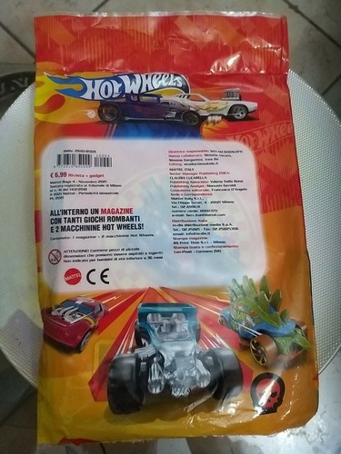 Rarissimo Hot Wheels 1 Magazine con Tanti giochi +2 macchinine originali MATTEL - Imagen 2 de 2