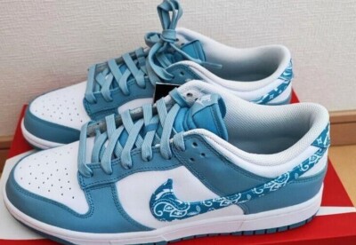 Size 8.5 - Nike Dunk Low Blue Paisley W for sale online | eBay