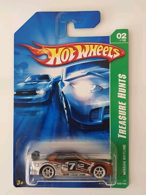 Hot Wheels 2007 Super Treasure T-Hunt $ Nissan Skyline. | eBay