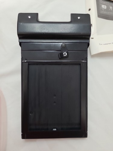 Polaroid 4x5 Land Film Holder #545 With Box and Manual and Registration Card  - Picture 5 of 13