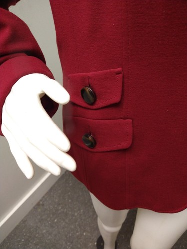 Talbots Blazer womens Sz 16 Rayon blend Stretch jacket Red Preppy Spring Casual - Picture 8 of 8