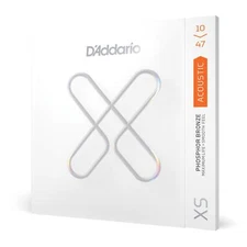 D'Addario XS Phosphor Bronze Acoustic Guitar Strings 10-47 Extra Light Gauge