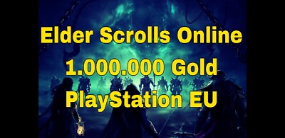 1 Mio ESO Gold TESO The Elder Scrolls Online PS4 PS5 EU ESO Gold 1.000.000