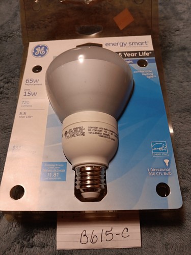 GE 65W R30 CFL Dimmable Indoor Flood Light