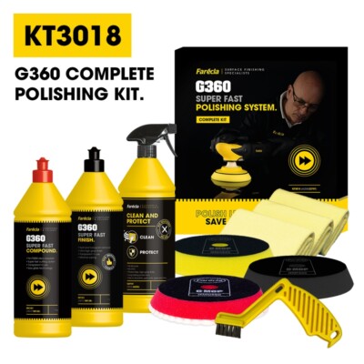 Farecla G360 SYSTEM Komplett Starter Kit KT3018