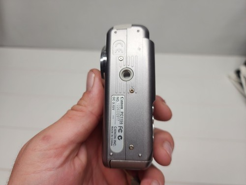 Canon Power Shot A410 Silver Compact Digital Camera For Parts - Picture 4 of 9