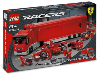 LEGO Racers: Scuderia Ferrari Truck (8654) online kaufen | eBay
