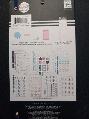 The Happy Planner ""They Met & Fell In Love"" Set libri accessori XL (1498 pz) - Foto 5 di 6