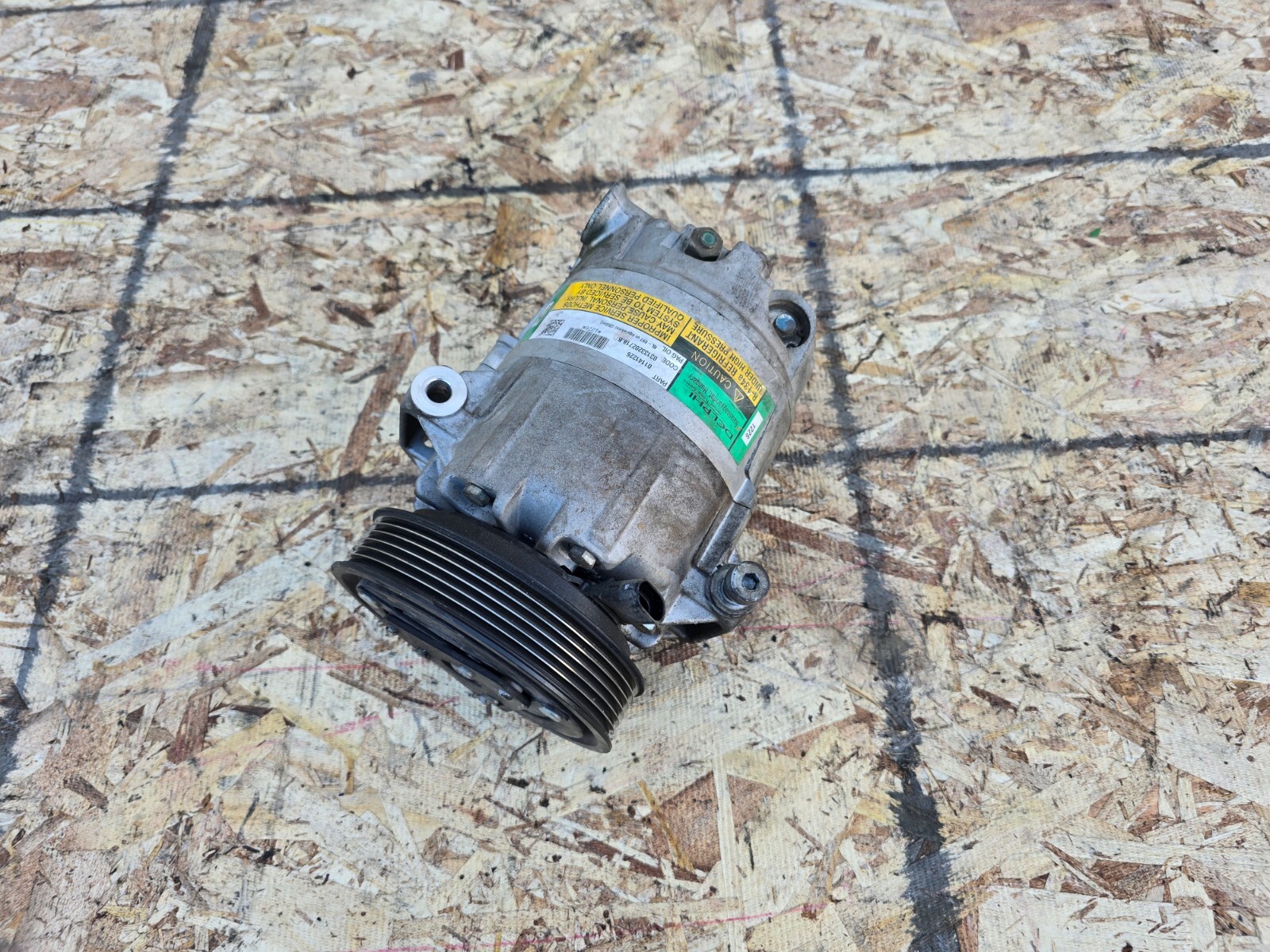 A/C AIR CONDITIONING COMPRESSOR OEM 119k 08-19 MASERATI QUATTROPORTE GRANTURISMO