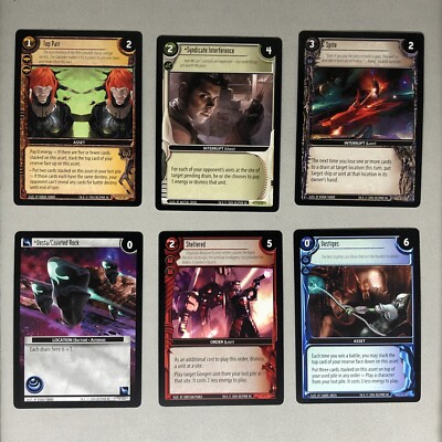 2004 Decipher WARS TCG Rare Card Lot - Incursion 1R - Unplayed M/NM - #11