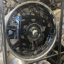 26 Forgiato Wheels Enzo Gloss Black Chrome Lip Wheel Tire Package 5 6 Lug