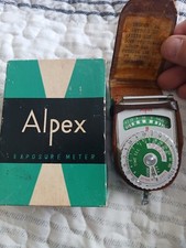 Alpex Exposure Meter With Box  Pocket Chain
