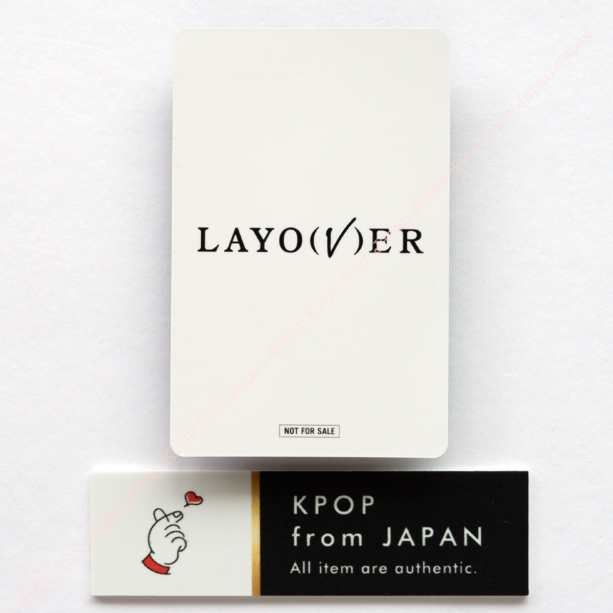 V Layover UMS Japan UMS Limited Lucky draw Photocard